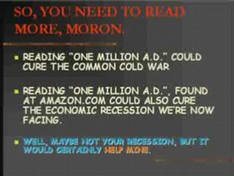 EXTREMELY FUNNY VIDEO ABOUT MY BOOK