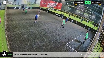 Faute de Milos Aligrudic - FC Dimmat