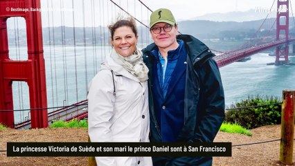 La princesse Victoria et Daniel de Suède très amoureux : le couple royal surpris en plein geste tendre à San Francisco !