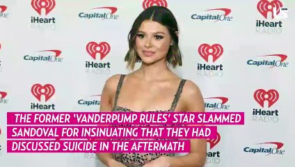 Raquel Leviss Slams Tom Sandoval Over Comments On Tamra Judge's Podcast