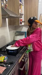 Flipping An Egg Turns To Spilling An Egg