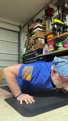 PUSH-UP DAY, 60-4-60, Day 43, Kneeling Push-Up Rows