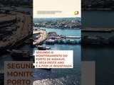 Imagens de drone mostram antes e depois da seca que atinge o Amazonas