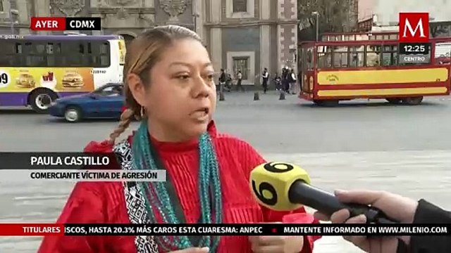 Identifican a implicado en riña en Bellas Artes, comerciantes señalan cobro de piso