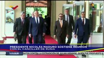 Canciller ruso Serguéi Lavrov realiza visita oficial a Venezuela