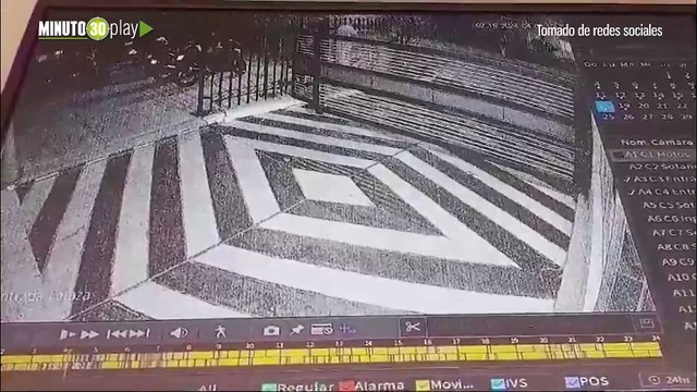 en imágenes quedó registrada la mujer que es señalada de drogar y robar a un trabajador de Citytv