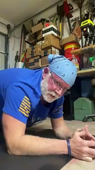 Plank position... MOVE!!