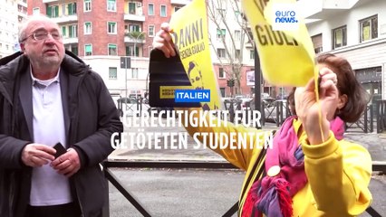 Gefoltert und getötet in Kairo: Italien will Gerechtigkeit für Studenten Giulio Regeni
