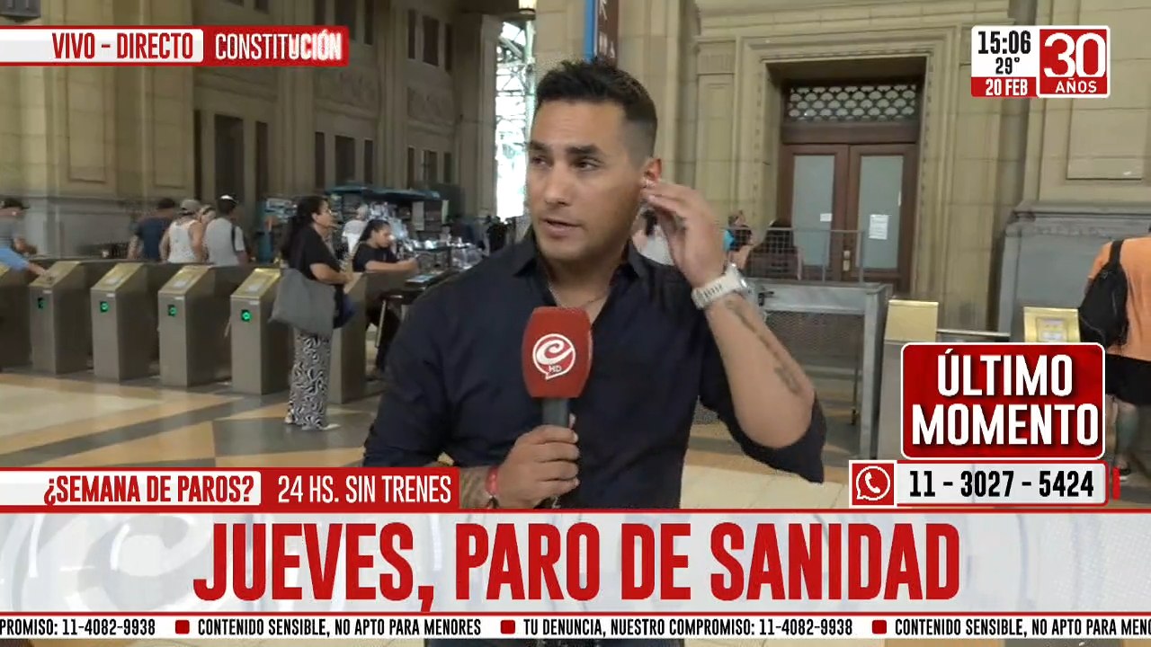 ¿Qué opina la gente sobre el paro de trenes de este miércoles?