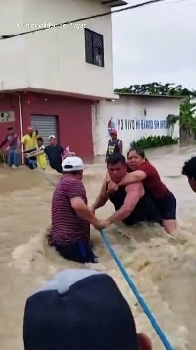 Inundaciones en Ecuador