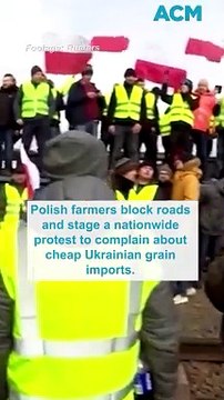 Polish farmers border blockade angers Ukraine