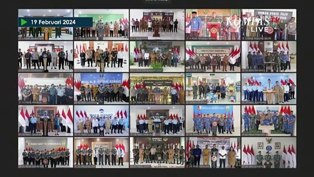 Di Samping Jokowi, Menhan Prabowo Sampaikan Laporan Pembangunan RS Pusat Pertahanan Negara Soedirman