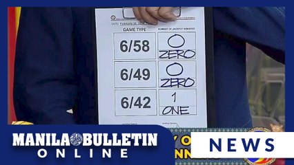Lone bettor bags P10.9-M Lotto 6/42 jackpot on February 20