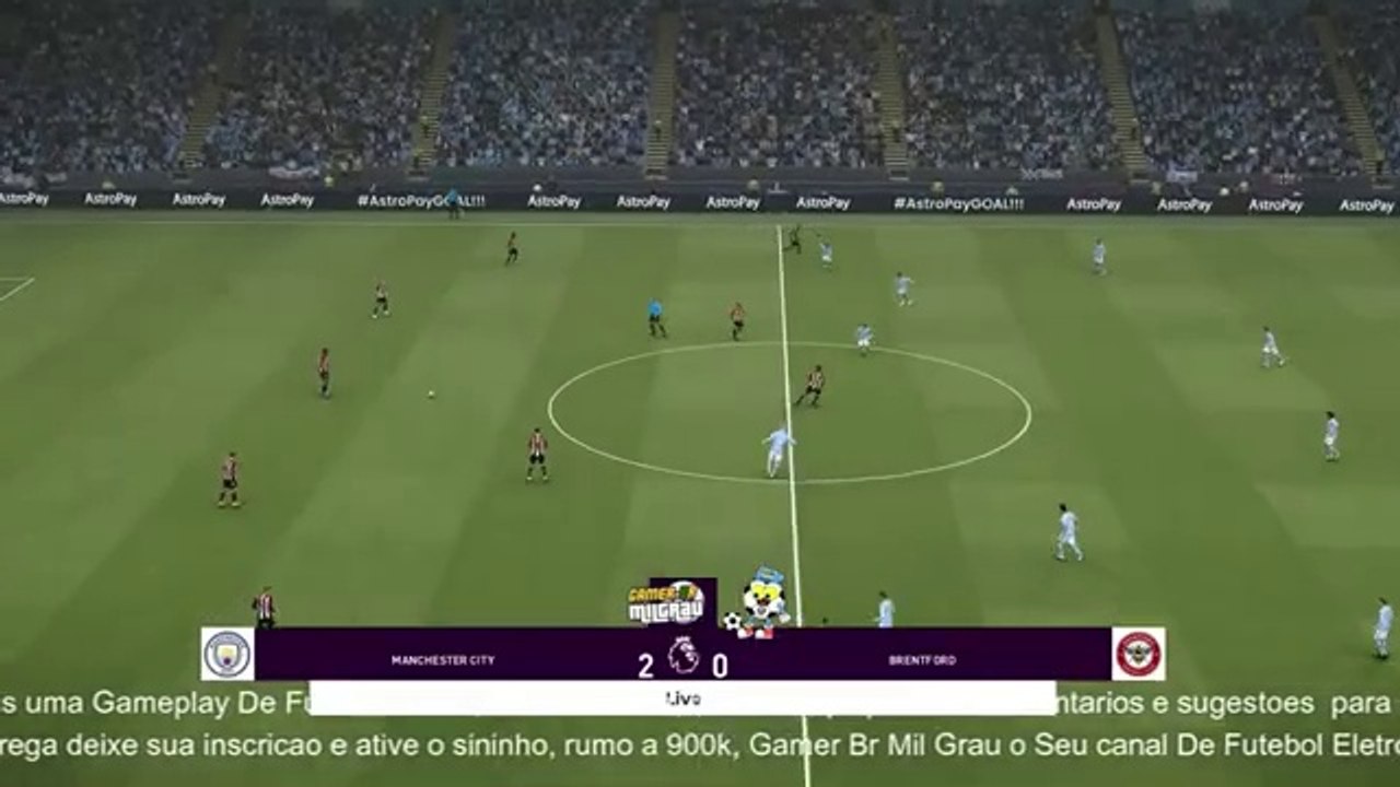 Manchester City vs Brentford Highlights Premier League 2024(360p)