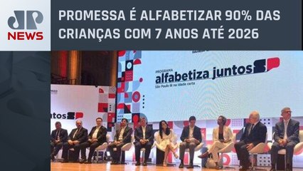 Governo do estado lança programa Alfabetiza Juntos em SP