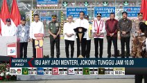 Begini Jawaban Jokowi Saat Ditanya Soal Isu AHY Bakal Jadi Menteri