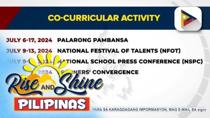 DepEd, unti-unti nang ibabalik ang dating school calendar