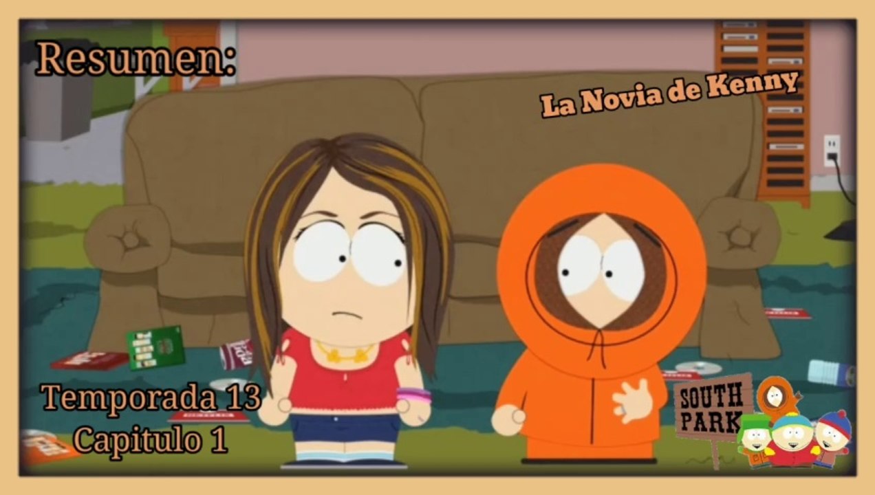 La novia de Kenny y los anillos de la Pureza - South Park temporada 13 capitulo 1 | Resumen XD