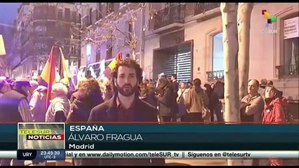Protestas en España en apoyo a Julián Assange
