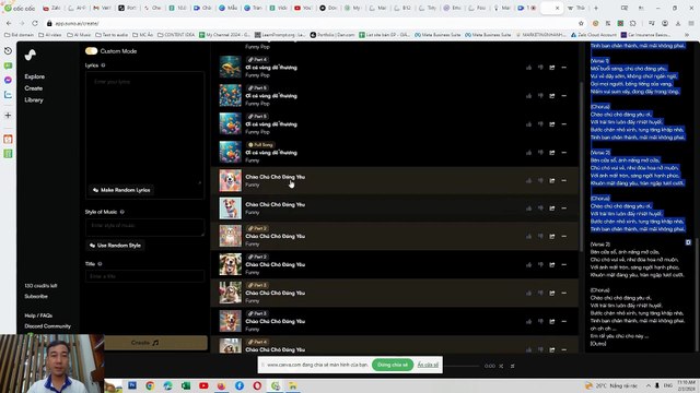 Suno AI - tạo bài hát từ text - Công cụ siêu đỉnh thay ca sĩ và nhạc sĩ
