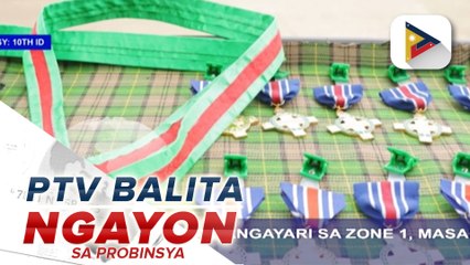 Mga miyembro ng 10th ID na tumulong sa operasyon sa Masara landslide, pinagrangalan