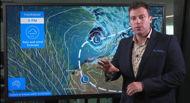 Ex-Tropical Cyclone Lincoln likely to strengthen over northern Western Australia
