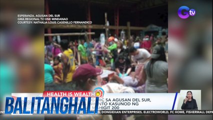 Feeding program ng PRC sa Agusan del Sur, pansamantalang inihinto kasunod ng pagkakaospital ng mahigit 200 | BT