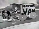Betty Boop (1931) Bimbo's Express, animated cartoon character designed by Grim Natwick at the request of Max Fleischer.