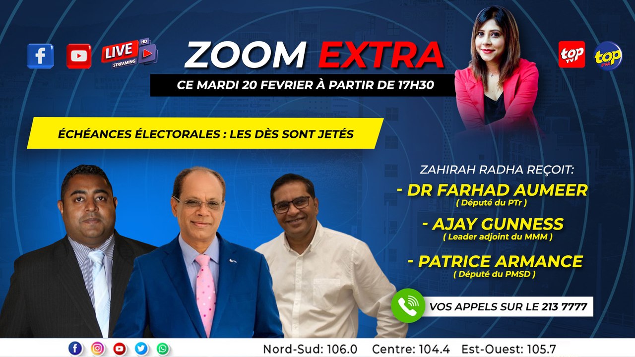 Zoom Extra : Échéances électorales  Les dès sont jetés.