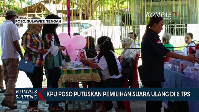 KPU Poso Putuskan Pemungutan Suara Ulang di 6 TPS