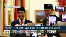 Begini Kata Jokowi Usai Lantik AHY Jadi Menteri ATR/BPN