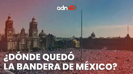 La ley se escondió la Bandera de México en la Marcha por Nuestra Democracia I Súbete al Mame