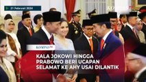 Kala Presiden Jokowi hingga Prabowo Beri Ucapan Selamat ke AHY usai Dilantik Menteri ATR/BPN