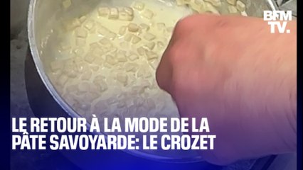 TANGUY DE BFM - Le retour à la mode de la pâte savoyarde: le crozet