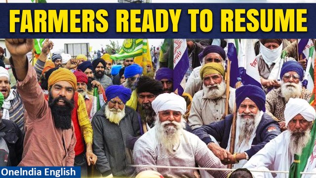 Farmers' Protest: 1,200 tractors line up to resume march, Delhi on high alert | Oneindia News