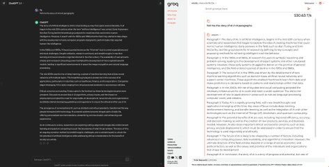 Groq vs ChatGPT-3.5: AI Performance Comparison
