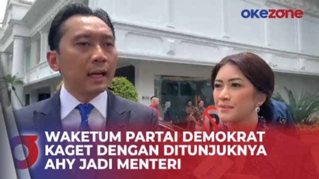 Wakil Ketua Umum Partai Demokrat Kaget dengan Ditunjuknya AHY sebagai Menteri ATR/BPN