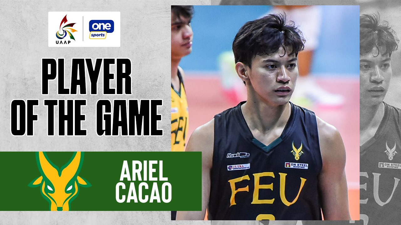 UAAP Player of the Game Highlights: Setter Ariel Cacao spearheads FEU in win over DLSU