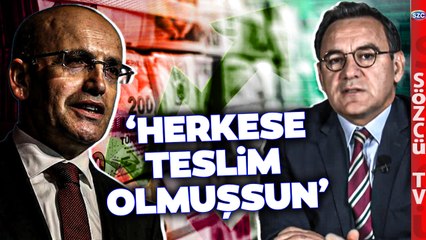 Deniz Zeyrek'ten Mehmet Şimşek ve Erdoğan'a İsyan Etti! 'Herkese Teslim Olmuşsun'