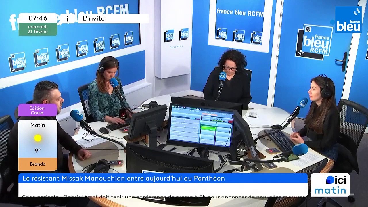 Alexandre Santerian invité de la rédaction RCFM