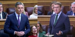 Feijóo remata a un Sánchez desnortado tras la debacle del PSOE en Galicia: «En mentiras me gana usted por goleada»