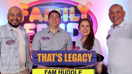 Family Feud: Fam Huddle with team That's Legacy | Online Exclusive
