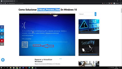  Como SOLUCIONAR el ERROR CRITICAL_PROCESS_DIED en Windows 10, 8 y 7 (FÁCIL y RÁPIDO)