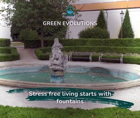 Explore Creative Outdoor Fountains Designs - Green Evolutions