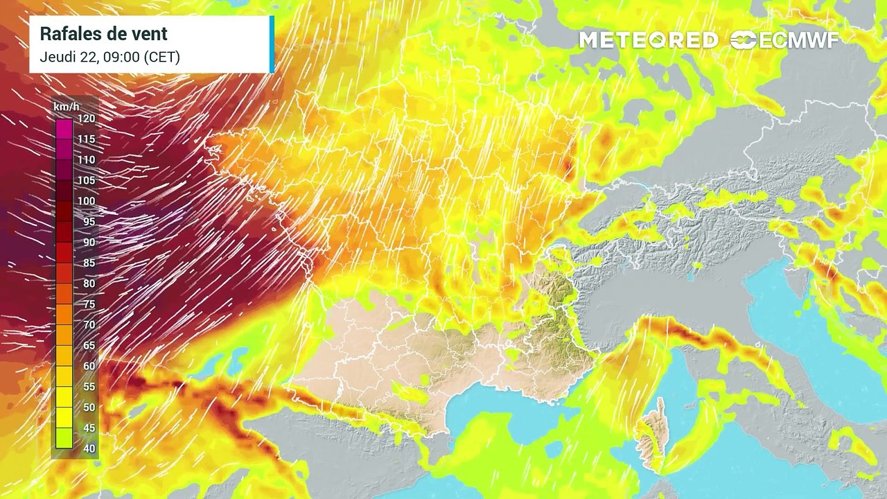 Risque de coups de vent ou tempêtes : des rafales jusqu’à 120 km/h attendues, quelles régions concernées ?