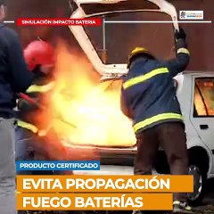 Simonrack Ecofire Fighting: baterías eléctricas