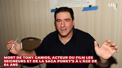 Mort de Tony Ganios, acteur du film Les Seigneurs et de la Saga Porky’s à l'âge de 64 ans