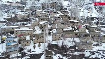 Bitlis'in kırsal bölgelerinde imece usülü kar mesaisi
