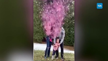 Yeni doğacak 3'üncü çocuğunun cinsiyetini öğrenen babanın verdiği tepki güldürdü