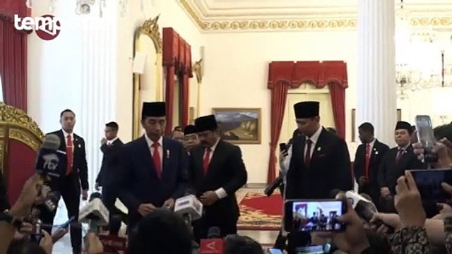 Jokowi Nilai AHY Sosok Tetap Duduki Jabatan Menteri ATR/BPN